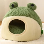 Pet Nest Warm Winter Frog-Shaped Bed - Image 6