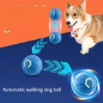 1-10PCS Smart Dog Toy Ball Electronic Interactive Pet Toy Moving Ball USB Automatic Moving Bounce Suitable for Puppy Gift - Image 2