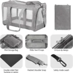 Airline Approved Pet Carrier Bag – Comfortable, Secure & Travel-Ready - Image 5