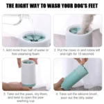 Pet Paw Cleaner Cup – Quick & Gentle Foot Washer for Dogs - Image 5