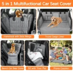 Benepaw Dog Car Seat Cover – Waterproof, Scratchproof, Nonslip Hammock for Trucks & SUVs - Image 3