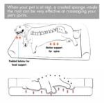 Large Foam Orthopedic Dog Bed - Image 4