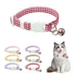 Grid Buckle Anti-Suffocation Breakaway Cat Collar