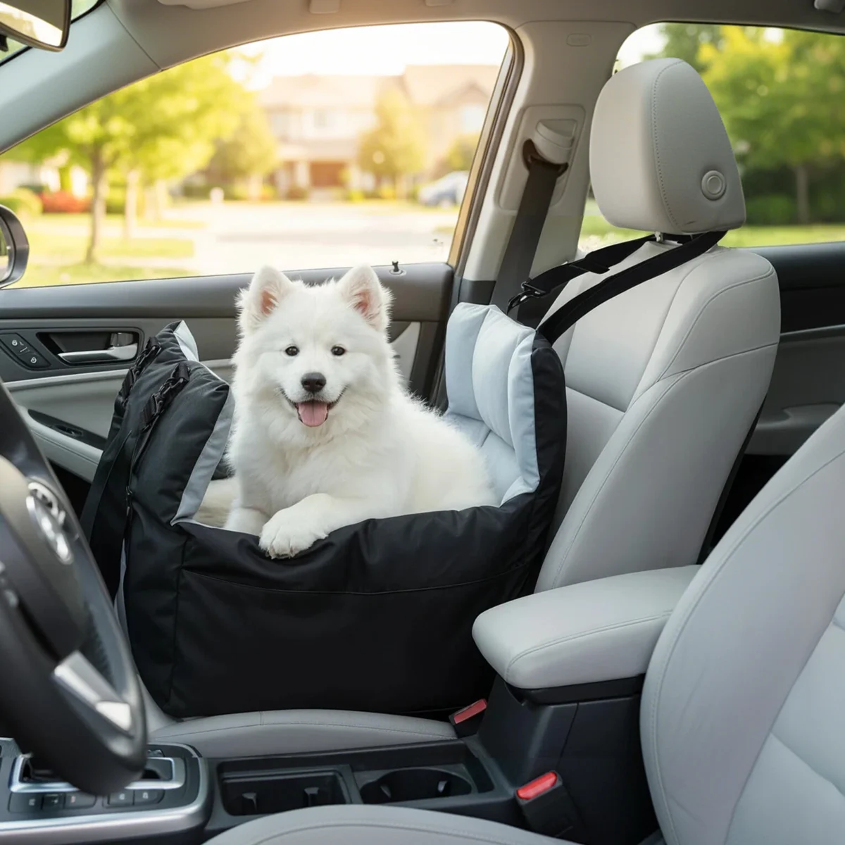 Kiwi CalmRide™ Pet Car Seat and Carrier, A Safer, Cozier Way to Travel - Image 2