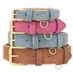 Chic Leather Dog Collar - Image 2