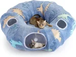 Peek & Pounce Foldable Cat Tunnel Cave