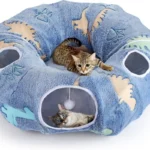 Peek & Pounce Foldable Cat Tunnel Cave