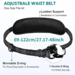 Hands-Free Dual Dog Leash – Crossbody & Waist Leash for Medium & Large Dogs - Image 5
