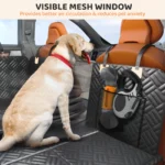 Hard-Bottom Dog Car Seat Cover – Rear Seat Extender, 400 lb Support - Image 2