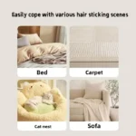 Static Pet Hair Removal Brush – Long Handle for Furniture & Carpets - Image 5