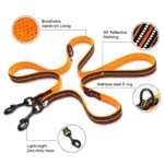 Truelove 7-in-1 Multi-Function Dog Leash – Adjustable Hands-Free Leash for Walking 2 Dogs - Image 3