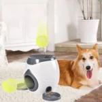 Automatic Dog Ball Launcher with Treat Dispenser - Image 2