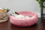 Hooded Plush Pet Bed - Image 3