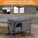 Heated Outdoor Cat Shelter - Image 4