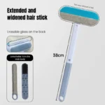 Static Pet Hair Removal Brush – Long Handle for Furniture & Carpets - Image 2
