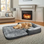 180cm Human-Size Giant Dog Bed – Plush Calming Orthopedic Lounger - Image 3