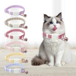 Grid Buckle Anti-Suffocation Breakaway Cat Collar - Image 3