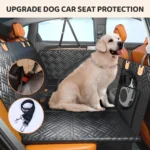 Hard-Bottom Dog Car Seat Cover – Rear Seat Extender, 400 lb Support - Image 4