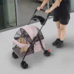 Portable Pet Stroller Cart - Image 4