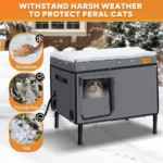 Heated Outdoor Cat Shelter - Image 3