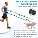 Hands-Free Dual Dog Leash – Crossbody & Waist Leash for Medium & Large Dogs - Image 6