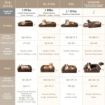 Foldable Orthopedic Memory Foam Dog Bed for Large Dogs, 72x44x11 Waterproof Pet Couch with Non-Slip Bottom, Brown - Image 2