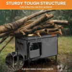 Heated Outdoor Cat Shelter - Image 5