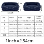 Thick Plush Pet Bed - Image 6