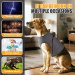Dog Anxiety Jacket, Dog Coat for Thunder, Skin-Friendly Dog Calming Shirt - Keep Pet Calm, Anti Anxiety Vest for Dogs and Cat - Image 5