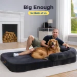 Foldable Plush Dog Bed - Image 3