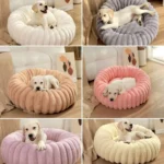 WinterCloud Round Plush Pet Bed - Image 4