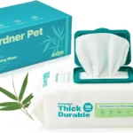 Bamboo Dog Wipes with Coconut Oil – Extra Thick, Unscented, 100 Count
