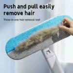Static Pet Hair Removal Brush – Long Handle for Furniture & Carpets