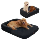 Foldable Plush Dog Bed