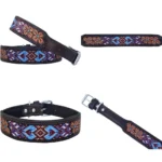 Heavy-Duty Leather Beaded Collar - Image 3