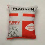 Funny Plush Dog Toy – Crisps Design, Squeaky & Bite-Resistant - Image 4