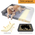 Large Foam Orthopedic Dog Bed - Image 5