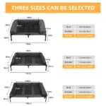 Raised Outdoor Dog Bed with Cooling Mat – XL & XXL Sizes - Image 5